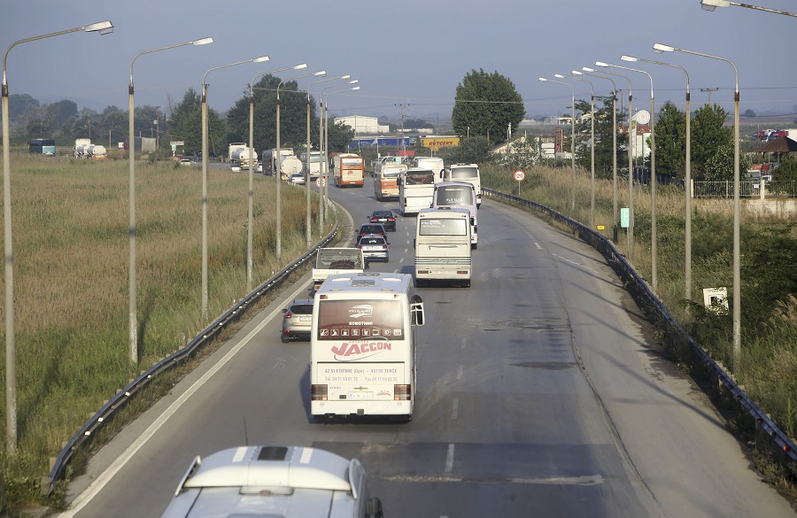 Καθ’ οδόν το κομβόι των πούλμαν του κόσμου του ΠΑΟΚ