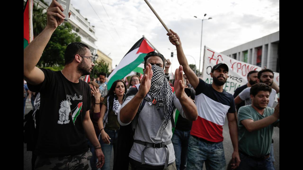Ένταση έξω από την πρεσβεία του Ισραήλ | to10.gr Ένταση έξω από την πρεσβεία του Ισραήλ | to10.gr