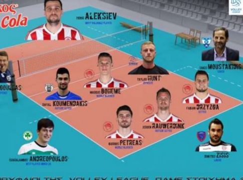 Η κορυφαία ομάδα της σεζόν 2017-18 στη Volley League