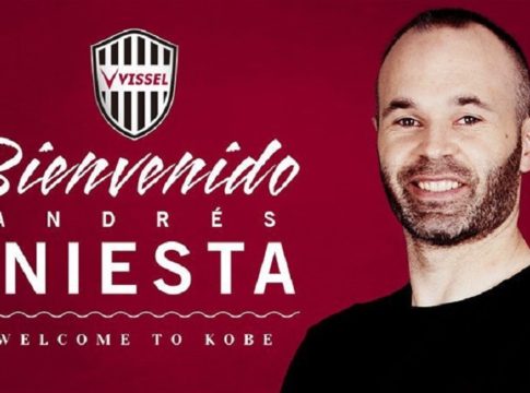 Ινιέστα : Επίσημα στη Βίσελ Κόμπε της Ιαπωνίας