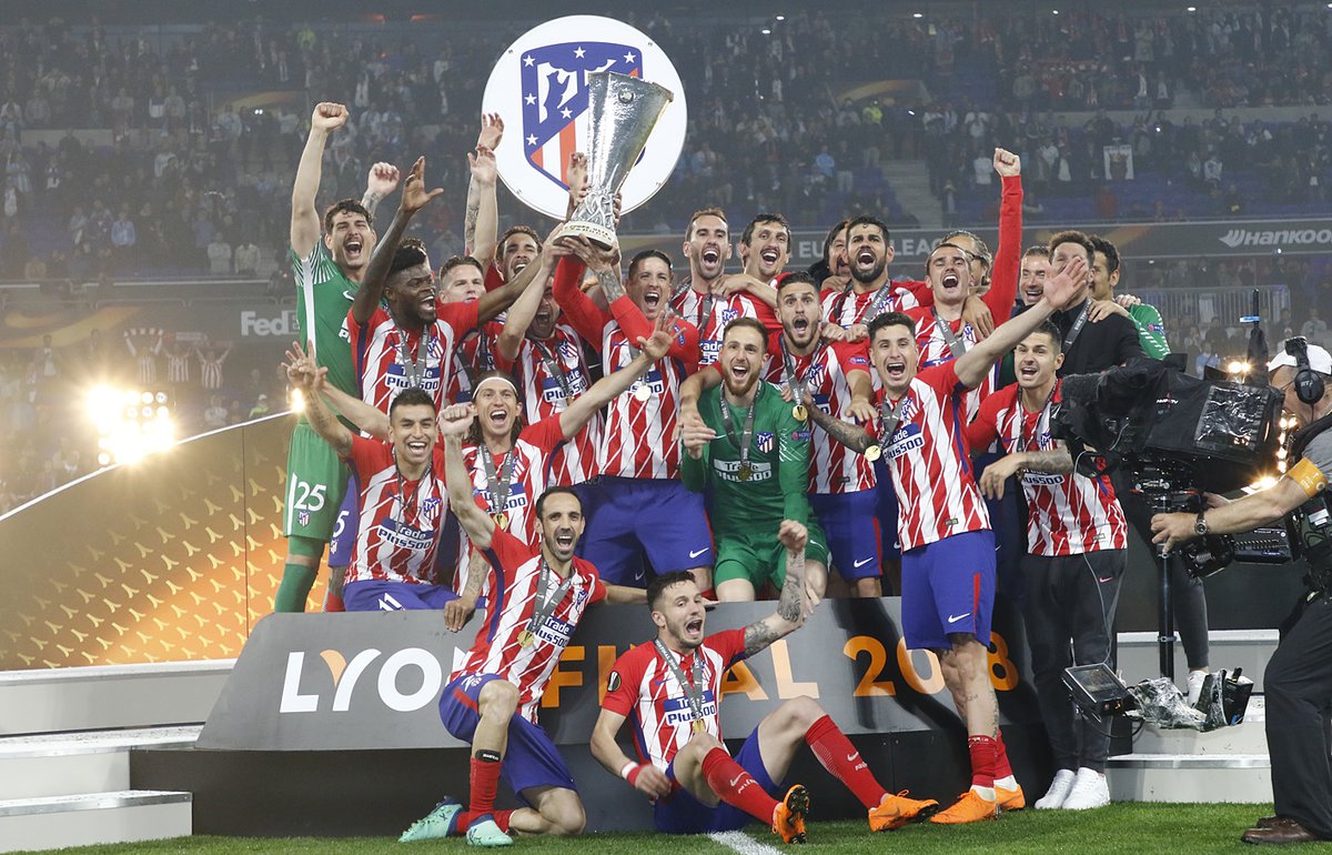 Campeones, campeones: Η Ατλέτικο Μαδρίτης σήκωσε το τρίτο της Europa League! (pics, vids)