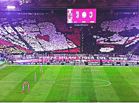 Άφησαν Ιστορία τα… προφητικό κορεό των οπαδών Μίλαν και Γιουβέντους