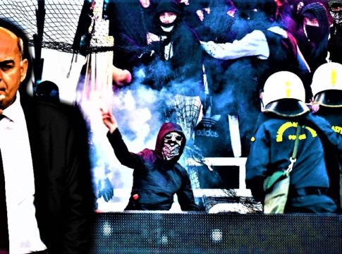 Αποκλειστικά βίντεο: Φωτοβολίδες ευθείας βολής στον αγωνιστικό χώρο και ανελέητο ξύλο στον τελικό της εξυγίανσης!