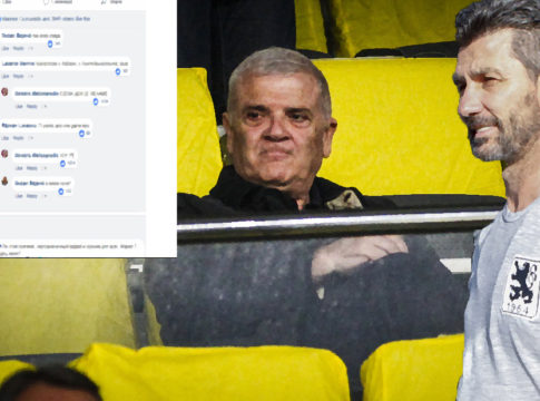 To status του Τίγρη στο facebook για τον Ουζουνίδη