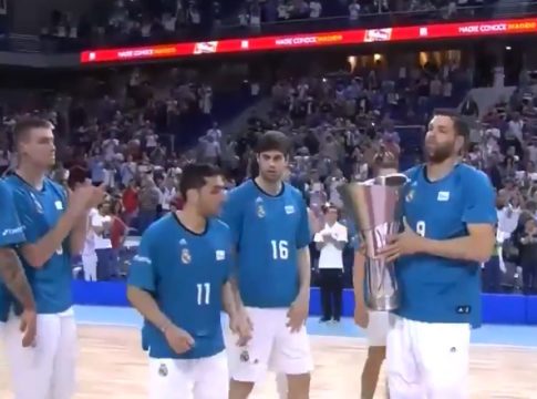 Αποθέωση για την πρωταθλήτρια Ευρώπης Ρεάλ στο Wizink Center (vid)