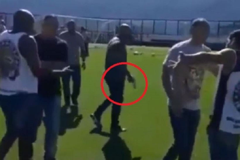 Εισβολή με όπλο στην προπόνηση της Βάσκο ντα Γκάμα! (vid)