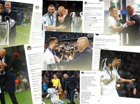 Τα αστέρια της Ρεάλ (πλην ενός) αποχαιρέτησαν τον Ζιντάν (pics)