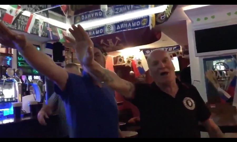 Ποινή απαγόρευσης εισόδου στα γήπεδα σε οπαδό που χαιρέτησε ναζιστικά!