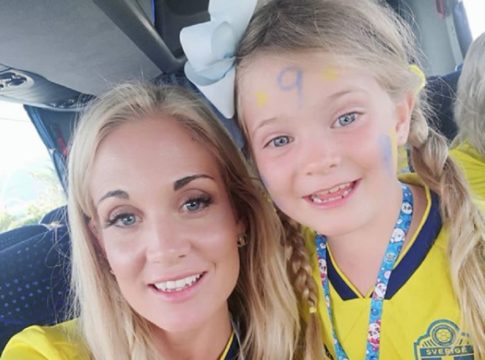 Έξαλλα πανηγύρισε η οικογένεια Μπεργκ την πρόκριση της Σουηδίας! (pic, vid)