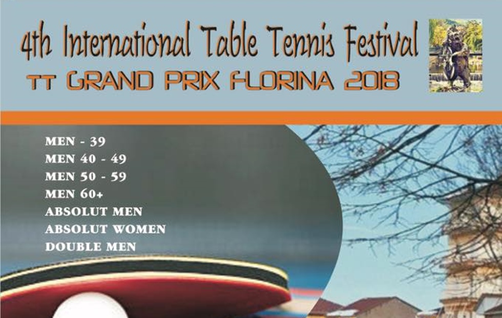 Η Φλώρινα ετοιμάζεται για το International Table Tennis Grand Prix 2018