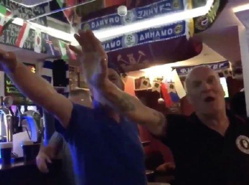 Μουντιάλ :  Σοκάρουν οι Ναζιστικοί χαιρετισμοί Άγγλων οπαδών
