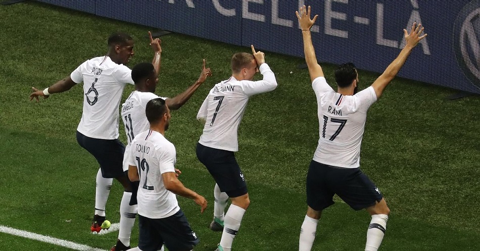 Ουμτιτί και Γκριεζμάν για το 2-0 της Γαλλίας επί της Ιταλίας (vids)