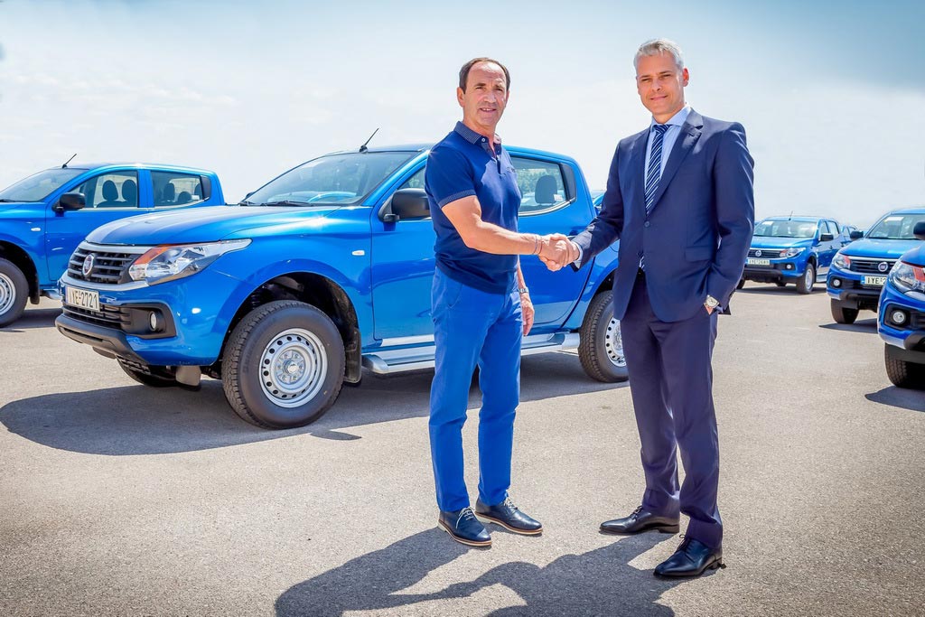 Η ΔΕΗ παρέλαβε 77 διπλοκάμπινα Fiat Fullback Pick-Up 4×4