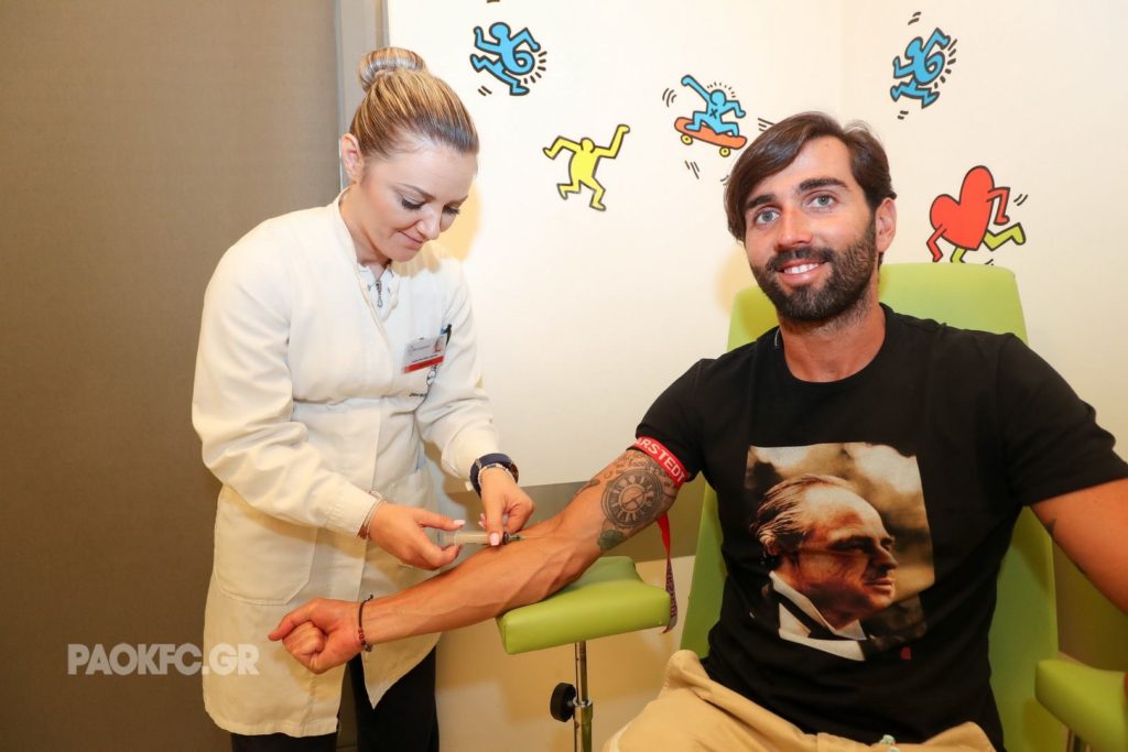 Έγιναν και ιατρικές εξετάσεις στον ΠΑΟΚ