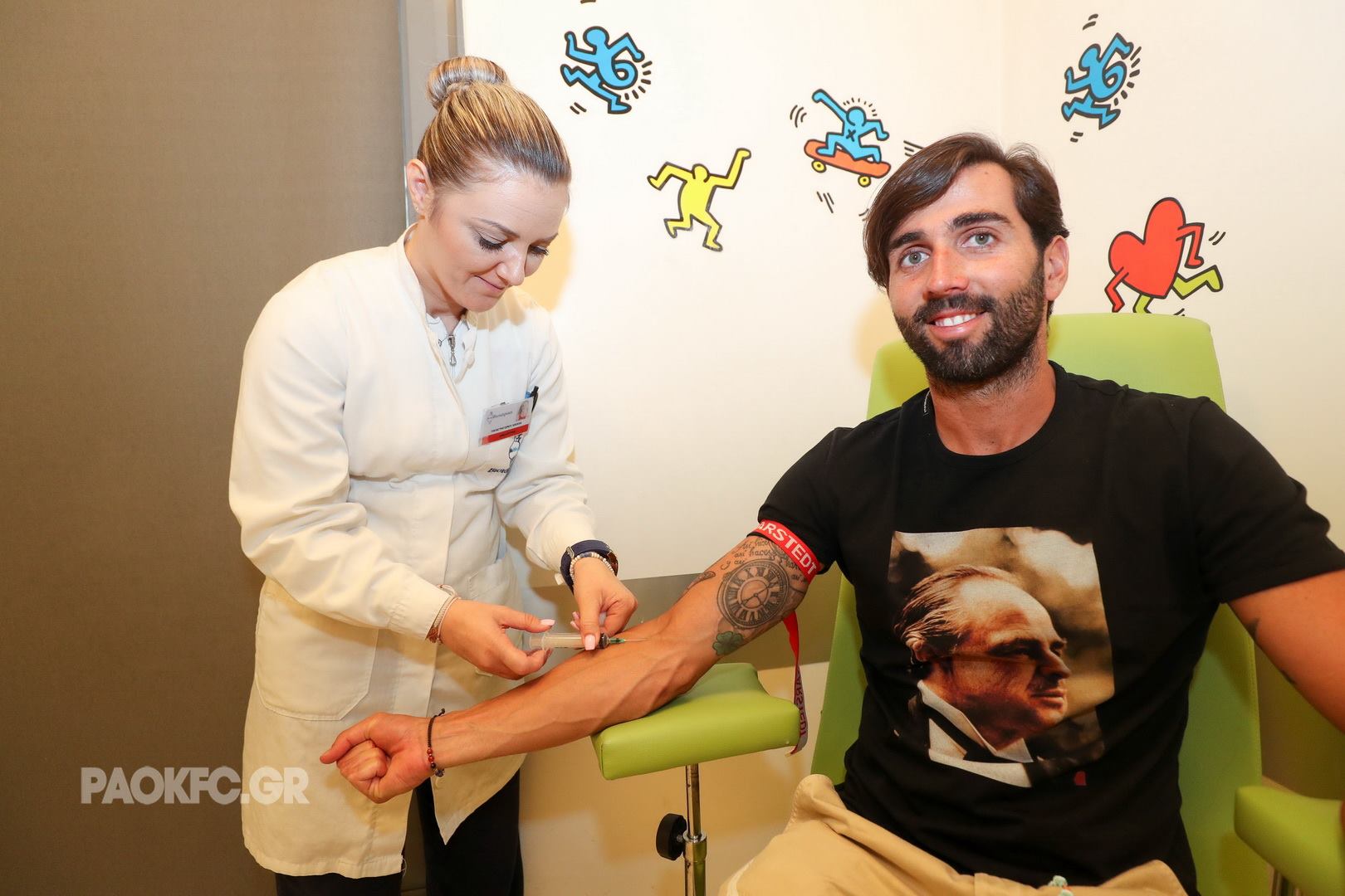 Έγιναν και ιατρικές εξετάσεις στον ΠΑΟΚ