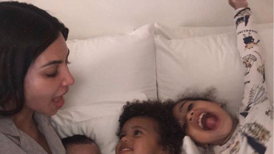 Η Κιμ Καρντάσιαν με τα παιδιά της κερδίζουν πάνω από 3,6 εκατομμύρια likes