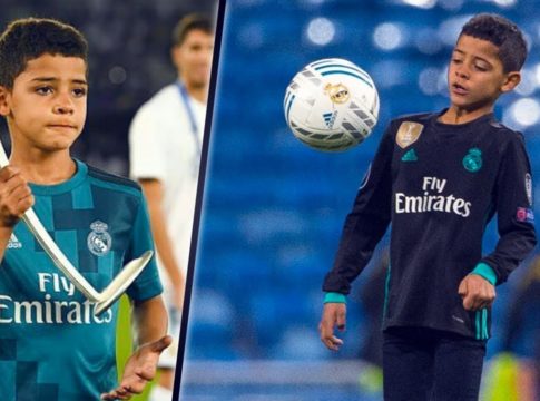 «Μάγεψε» ο Κριστιάνο junior! (vid)