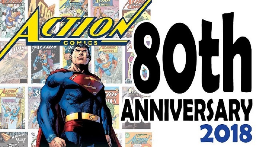 Ο Superman σβήνει τα 80 κεράκια της τούρτας του