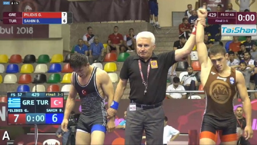 Χάλκινος ο Πιλίδης στο Ευρωπαϊκό πρωτάθλημα Κ23