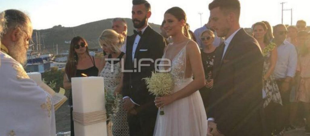 Ονειρικός γάμος στην Πάρο για Βλάντο Γιάνκοβιτς και Έλενα Παπαδοπούλου (vids+pics)