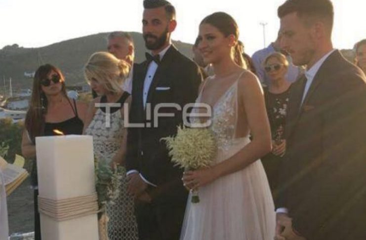 Ονειρικός γάμος στην Πάρο για Βλάντο Γιάνκοβιτς και Έλενα Παπαδοπούλου (vids+pics)