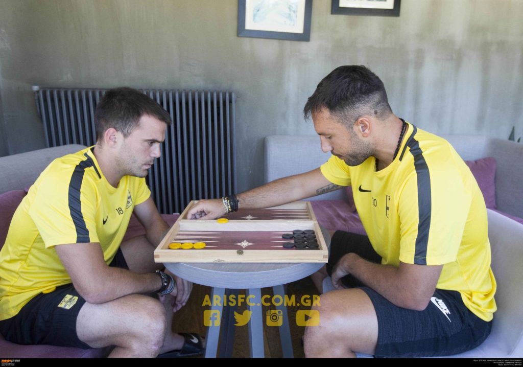 «Κλικ» και βίντεο: Στιγμές χαλάρωσης για τους παίκτες του Άρη