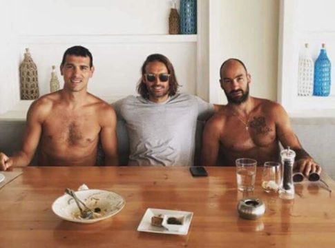 Οικογενειακές διακοπές για Σπανούλη και Ζήση στην Πάρο (vid-pic)