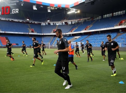 Η προπόνηση του ΠΑΟΚ και τα πλάνα Λουτσέσκου