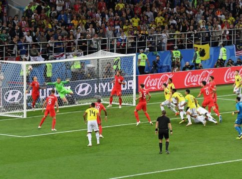 Ο Μίνα το βιολί του και 1-1 στο 93′ η Κολομβία (vid)