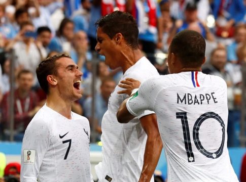 Ουρουγουάη – Γαλλία 0-2