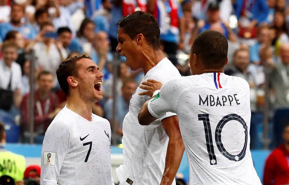 Ουρουγουάη – Γαλλία 0-2