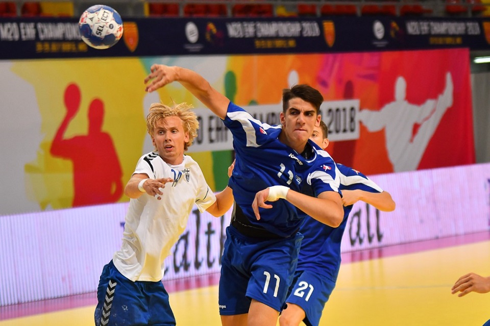 Ελλάδα-Φινλανδία 35-21, για το Ευρωπαϊκό Νέων