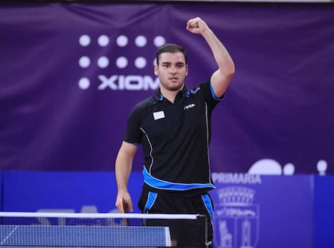 Πινγκ Πονγκ: Πρωταθλητής Ευρώπης στο απλό νέων για δεύτερη συνεχή χρονιά ο Σγουρόπουλος