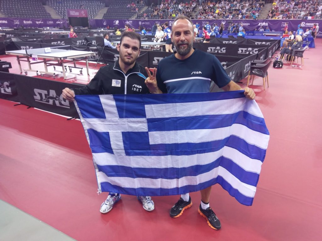 Πινγκ πονγκ : Στα μετάλλια και πάλι ο Σγουρόπουλος στο απλό νέων του Ευρωπαϊκού πρωταθλήματος!