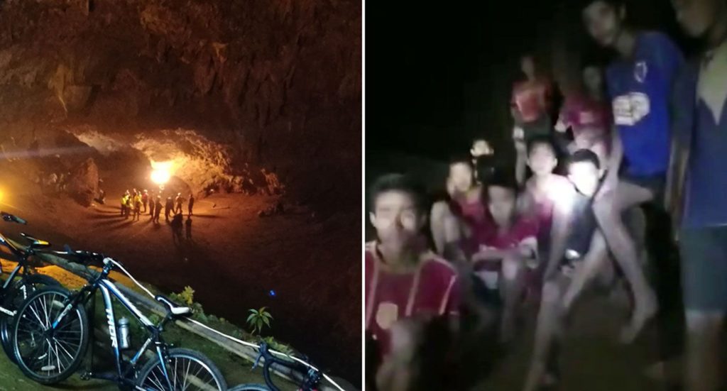 Ταϊλάνδη: 8 παιδιά έχουν απεγκλωβιστεί από το σπήλαιο Ταμ Λουάνγκ