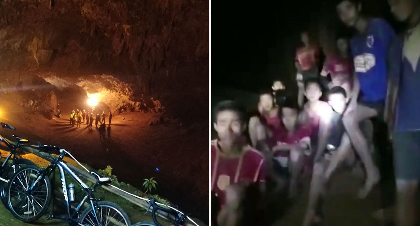 Ταϊλάνδη: 8 παιδιά έχουν απεγκλωβιστεί από το σπήλαιο Ταμ Λουάνγκ