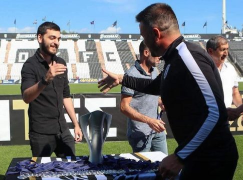 ΠΑΟΚ : Με τις ευχές του Γκαρσία ο Δανιηλίδης πάει στο Ντουμπάι