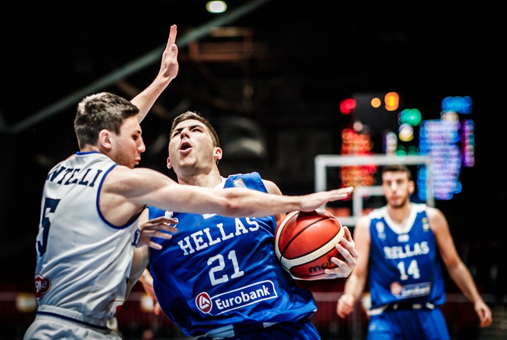 Ευρωμπάσκετ νέων ανδρών : Ιταλία – Ελλάδα 76-70