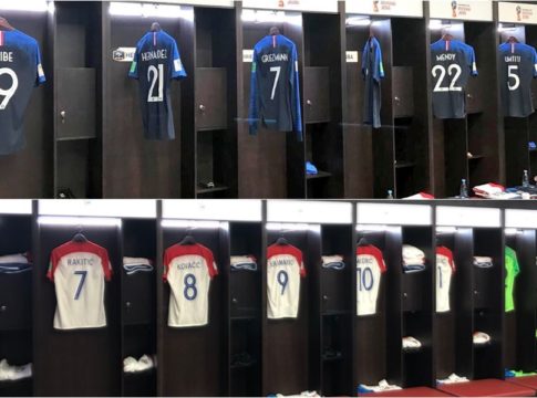 Οι εμφανίσεις Γαλλίας και Κροατίας στον μεγάλο τελικό (pics)