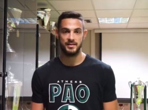 Ο Παπαπέτρου στην καμπάνια των νέων διαρκείας του ΠΑΟ (vid)