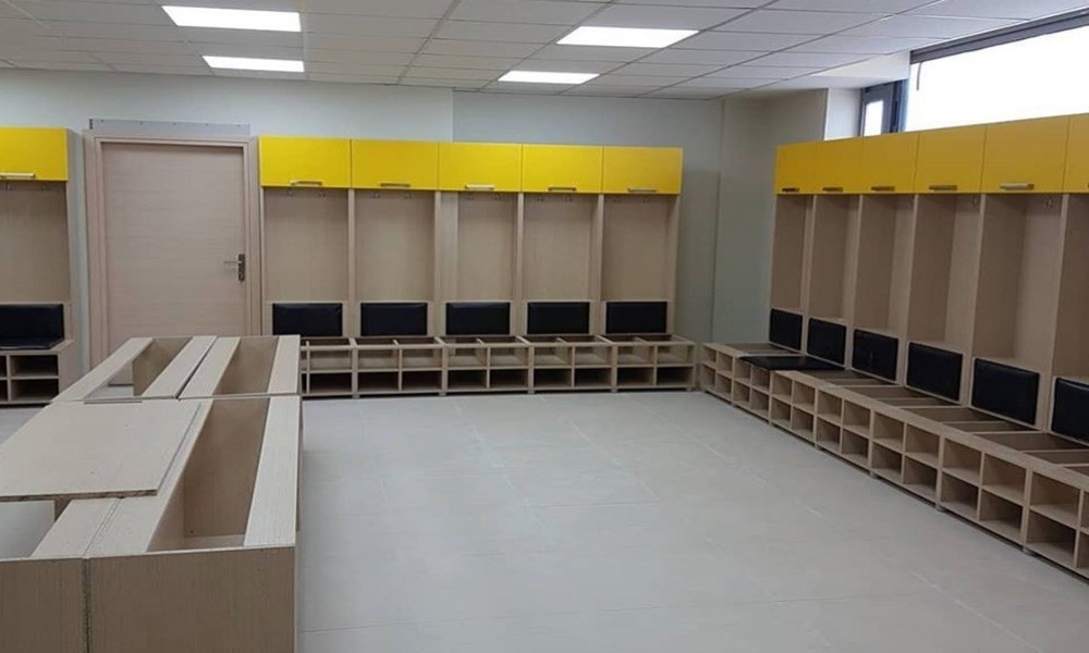 Ετοιμάζονται τα νέα αποδυτήρια του Άρη στο Ρύσιο (pics)