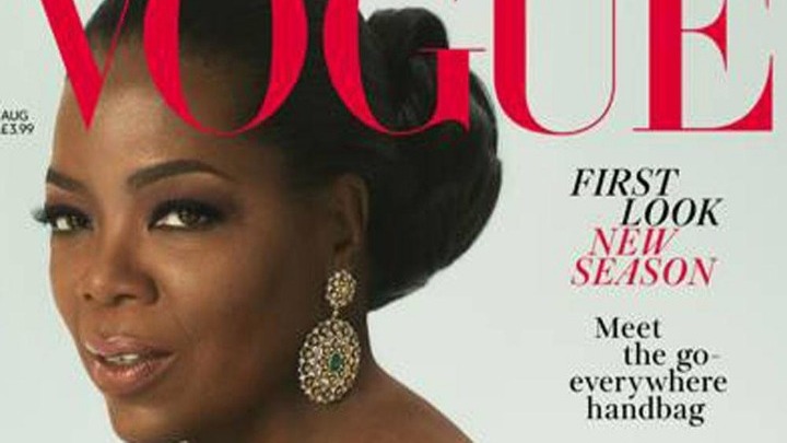 Η Όπρα φωτογραφήθηκε για την βρετανική Vogue του Αυγούστου