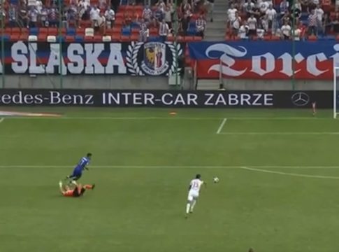 Τρομερή διπλή «γκάφα» από τερματοφύλακα και αμυντικό στην Πολωνία