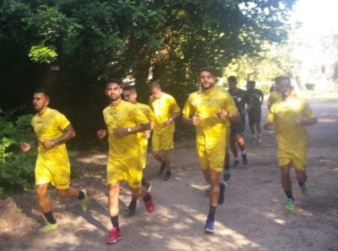 Παναιτωλικός : Προπόνηση στο πάρκο