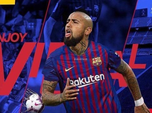 Στην Μπαρτσελόνα ο Βιδάλ! (pic,vid)