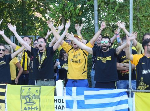 Άρης : Το δυναμικό παρών των φίλων του στο χθεσινό φιλικό