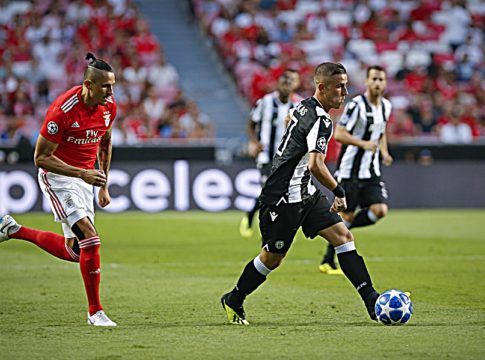LIVE : Μπενφίκα – ΠΑΟΚ 1-1 (Τελικό)