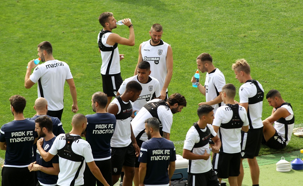 Όλη η συγκέντρωση του ΠΑΟΚ στον Πανιώνιο