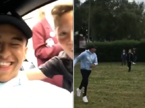 Θεούλης: Ο Λίνγκαρντ βγήκε από το αμάξι και έπαιξε μπάλα με πιτσιρίκια! (vid)