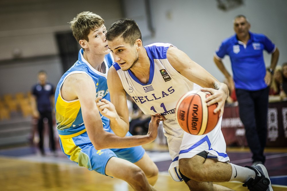 Ευρωμπάσκετ εφήβων : Ελλάδα – Ουκρανία 77-73